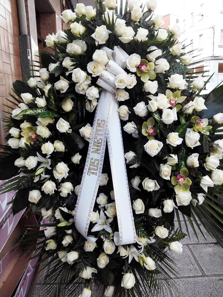 coronas funerarias en Lugo