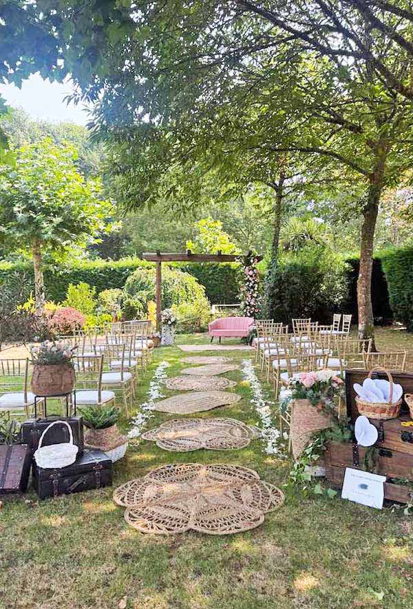 Decoración de bodas en Lugo - Boda civil