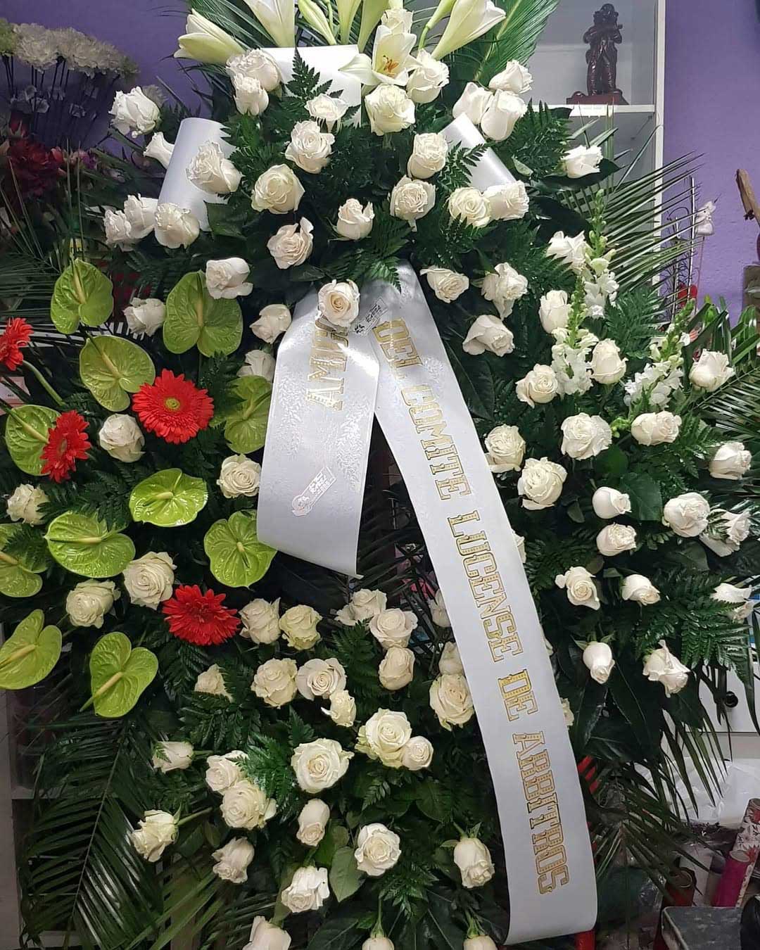 Enviamos las flores para difuntos a donde lo necesite